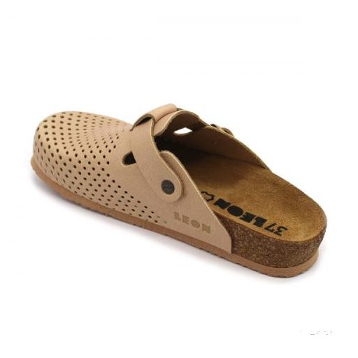 Leon 4250 comfort női bőr klumpa-  bézs