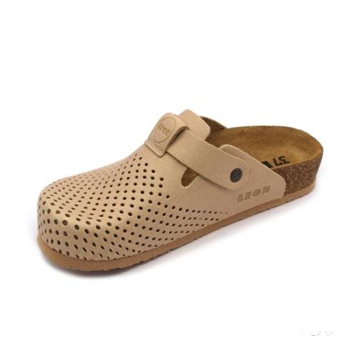Leon 4250 comfort női bőr klumpa-  bézs