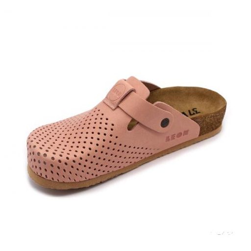 Leon 4250 comfort női bőr klumpa-  rose