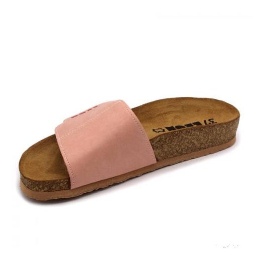 LEON 4022 COMFORT NŐI BŐR PAPUCS - rose