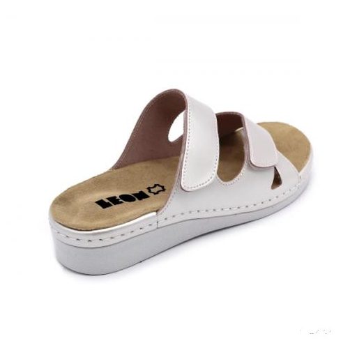 LEON 5011 LEON COMFORT NŐI BŐR PAPUCS - perla