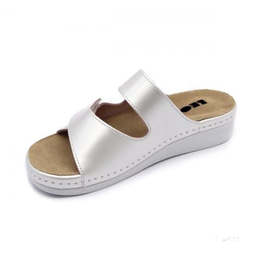 LEON 5011 LEON COMFORT NŐI BŐR PAPUCS - perla