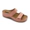 LEON 907 LEON COMFORT NŐI BŐR PAPUCS - rose