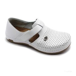 959 Leon Comfort női bőr cipő -  fehér csak 40-es méret