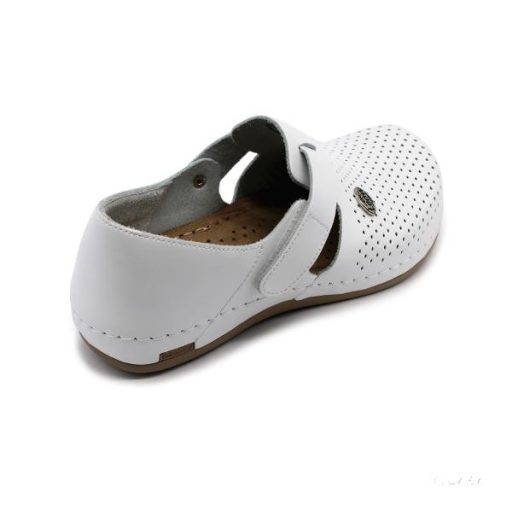 959 Leon Comfort női bőr cipő -  fehér