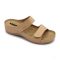 LEON 907 LEON COMFORT NŐI BŐR PAPUCS - bézs csak 36-os méret