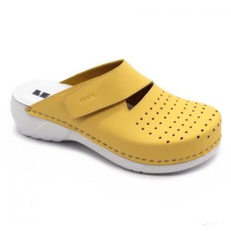   3500 LEON COMFORT NŐI BŐR KLUMPA-SÁRGA BAKAR,csak 38-as méret