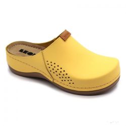 930 LEON COMFORT NŐI BŐR KLUMPA-SÁRGA BAKAR