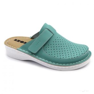 V263 LEON COMFORT NŐI BŐR KLUMPA-TÜRKIZ BAKAR