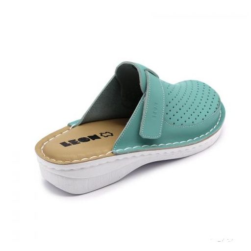 V263 LEON COMFORT NŐI BŐR KLUMPA-TÜRKIZ BAKAR