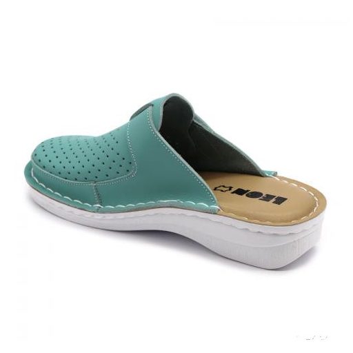 V263 LEON COMFORT NŐI BŐR KLUMPA-TÜRKIZ BAKAR