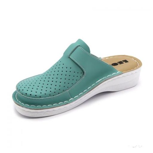 V263 LEON COMFORT NŐI BŐR KLUMPA-TÜRKIZ BAKAR