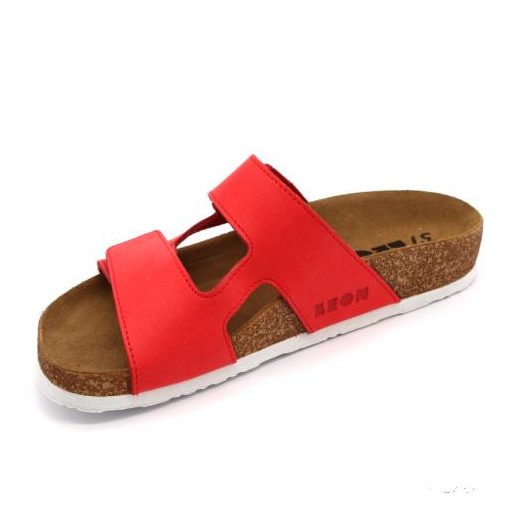 4051 LEON COMFORT NŐI BŐR PAPUCS-  PIROS ORLANDO