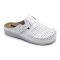 Leon 5001 comfort női bőr klumpa - fehér