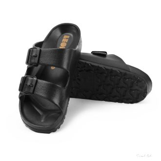 LEON CLOUD FÉRFI PAPUCS-fekete