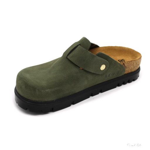 6006 LEON COMFORT NŐI BŐR KLUMPA-zöld