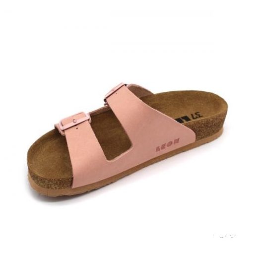 Női Leon bőr papucs – 4010 - orlando rose,csak 41-es méret
