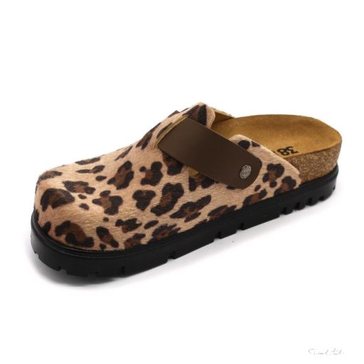 6003 LEON COMFORT NŐI BŐR KLUMPA-barna