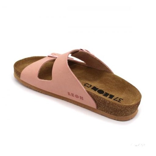 Női Leon bőr papucs – 4010 - orlando rose ,csak 38-as méret