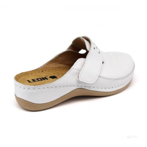 Női Leon papucs – 902 Fehér ,csak 39-es méret