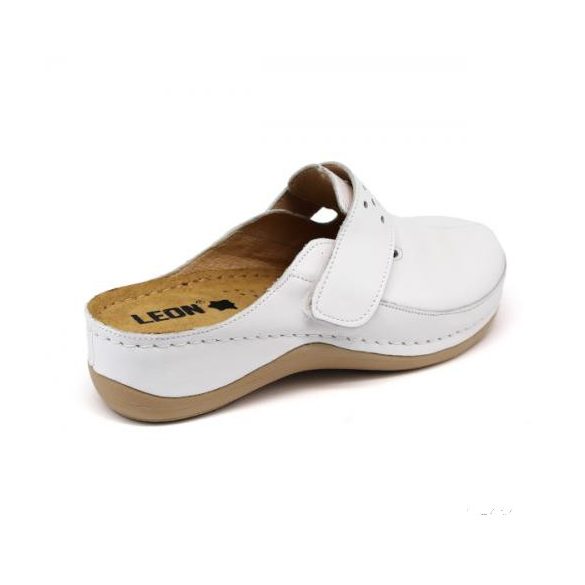 Női Leon papucs – 902 Fehér ,csak 39-es méret