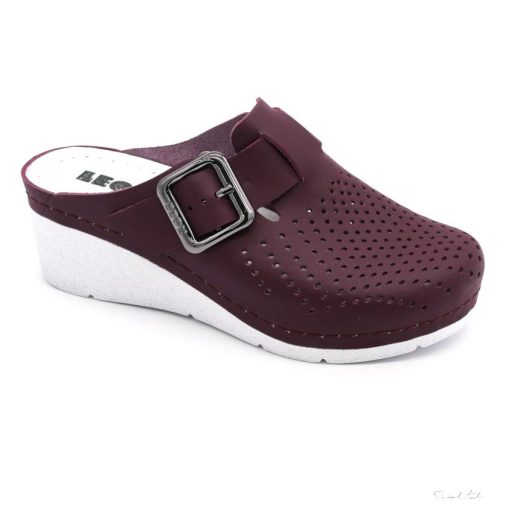 1100 LEON COMFORT NŐI BŐR KLUMPA-bordó