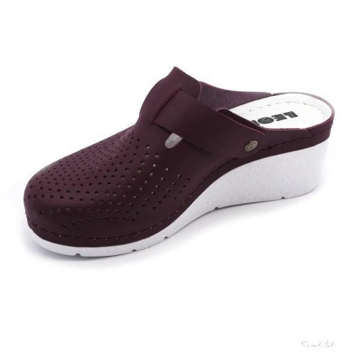 1100 LEON COMFORT NŐI BŐR KLUMPA-bordó