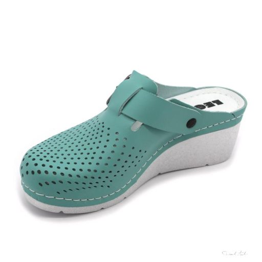 1100 LEON COMFORT NŐI BŐR KLUMPA-türkiz