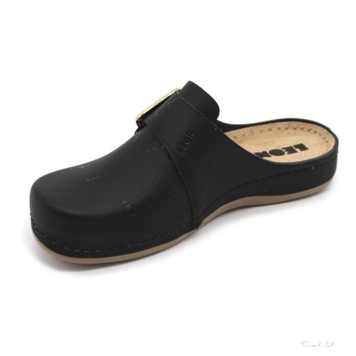 971 LEON COMFORT NŐI BŐR KLUMPA-fekete