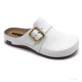 971 LEON COMFORT NŐI BŐR KLUMPA-fehér