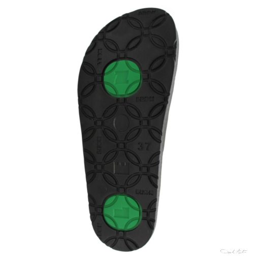 7020 LEON COMFORT NŐI BŐR PAPUCS-barna