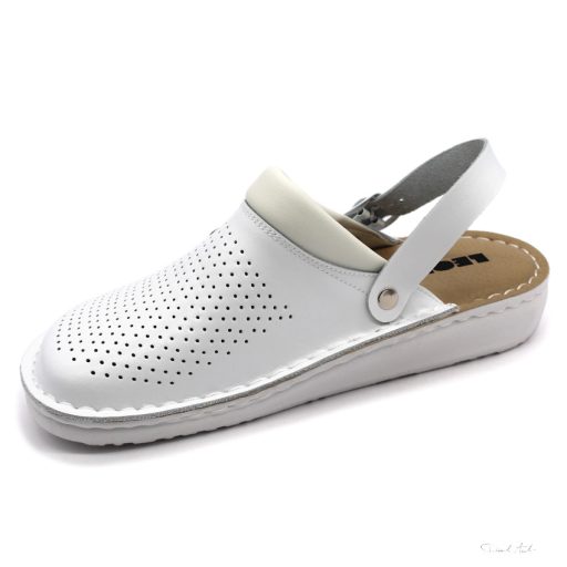 LEON 300M  COMFORT FÉRFI BŐR KLUMPA-fehér