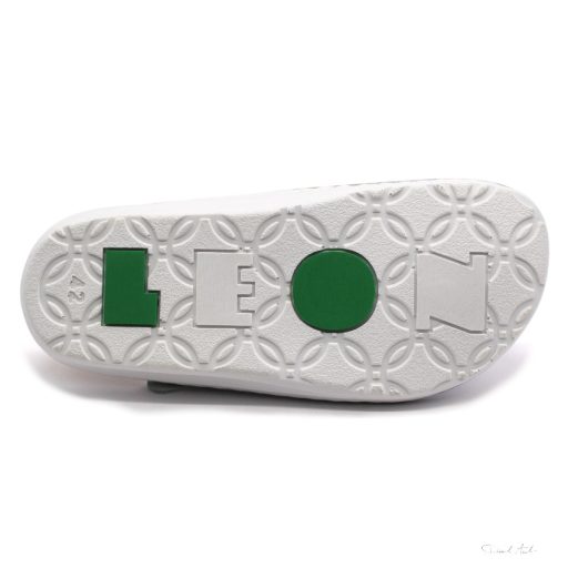 LEON 300M  COMFORT FÉRFI BŐR KLUMPA-fehér