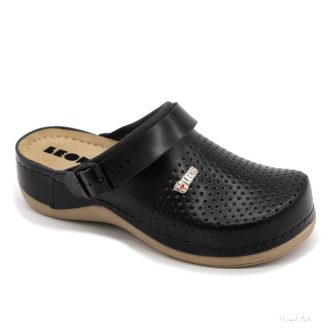 LEON 991 COMFORT NŐI BŐR KLUMPA-fekete