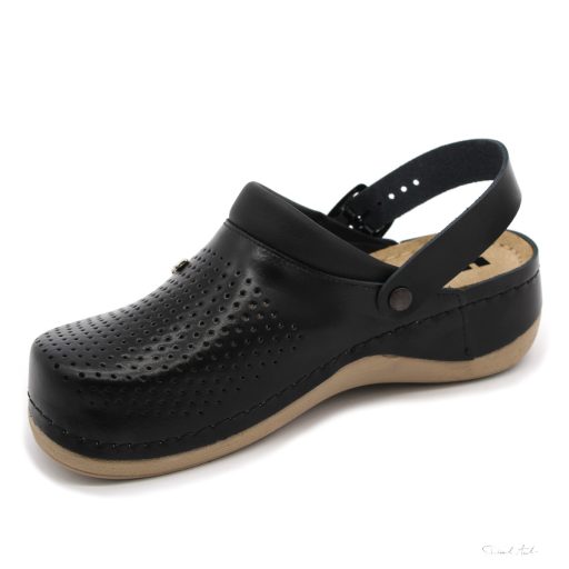 LEON 991 COMFORT NŐI BŐR KLUMPA-fekete