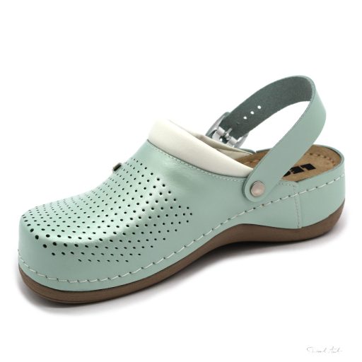 LEON 991 COMFORT NŐI BŐR KLUMPA-zöld