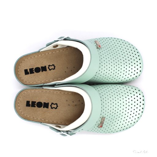 LEON 991 COMFORT NŐI BŐR KLUMPA-zöld