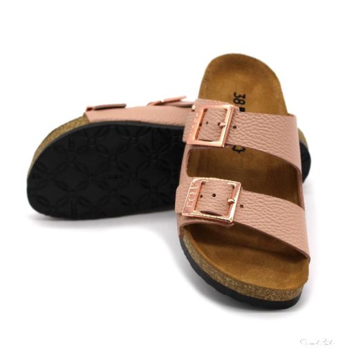LEON 4014 LEON COMFORT NŐI BŐR PAPUCS-rose
