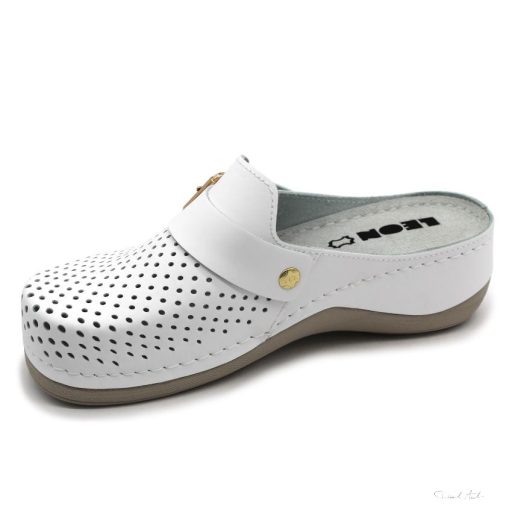 940 LEON COMFORT NŐI BŐR KLUMPA-fehér