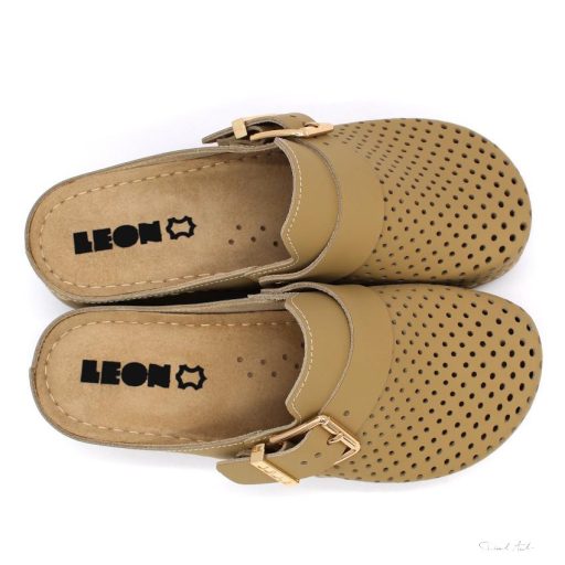 940 LEON COMFORT NŐI BŐR KLUMPA-fehér
