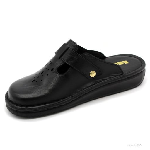 302 LEON COMFORT NŐI BŐR KLUMPA-fekete