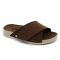 LEON 510 COMFORT NŐI BŐR PAPUCS-barna velúr