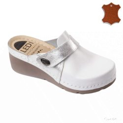 LEDI  Anatomic /102/1 NŐI KÉNYELMI KLUMPA FEHÉR/EZÜST 