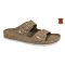 LEDI Anatomic | Női bőr papucs 92/NB5 bézs| csatos
