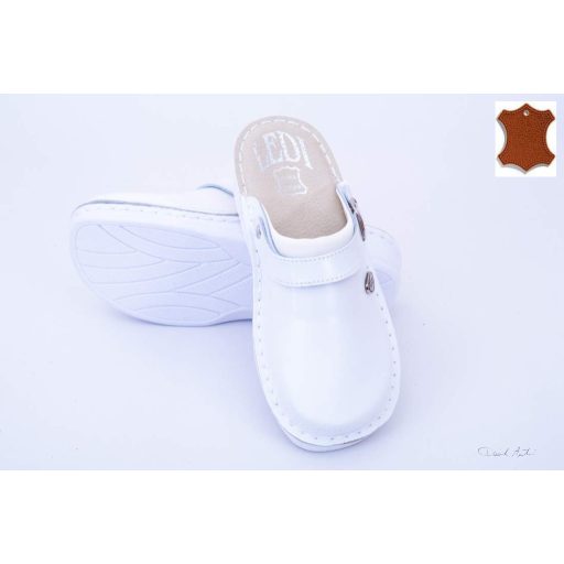 LEDI Anatomic | Női bőr klumpa 663/N18/teli fehér