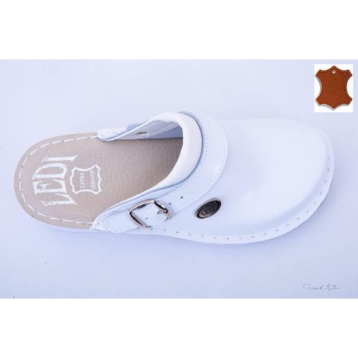 LEDI Anatomic | Női bőr klumpa 663/N18/teli fehér