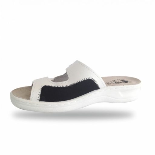 DrMonteBosco női papucs - 481 Bianco női komfort papucs