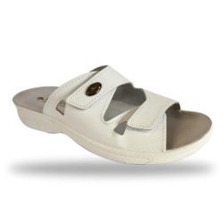 DrMonteBosco női komfort papucs - 1406 Bianco