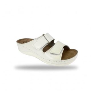   Fratelli Babb komfort papucs -  kényelmi papucs D303 Bianco 