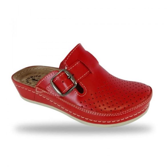 Fratelli Babb komfort papucs -  klumpa D134 Rosso 